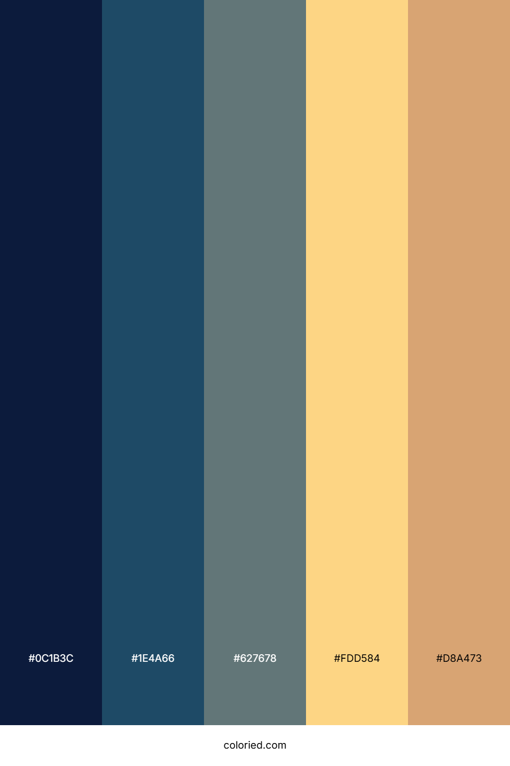 Midnight Gold Drift Palette