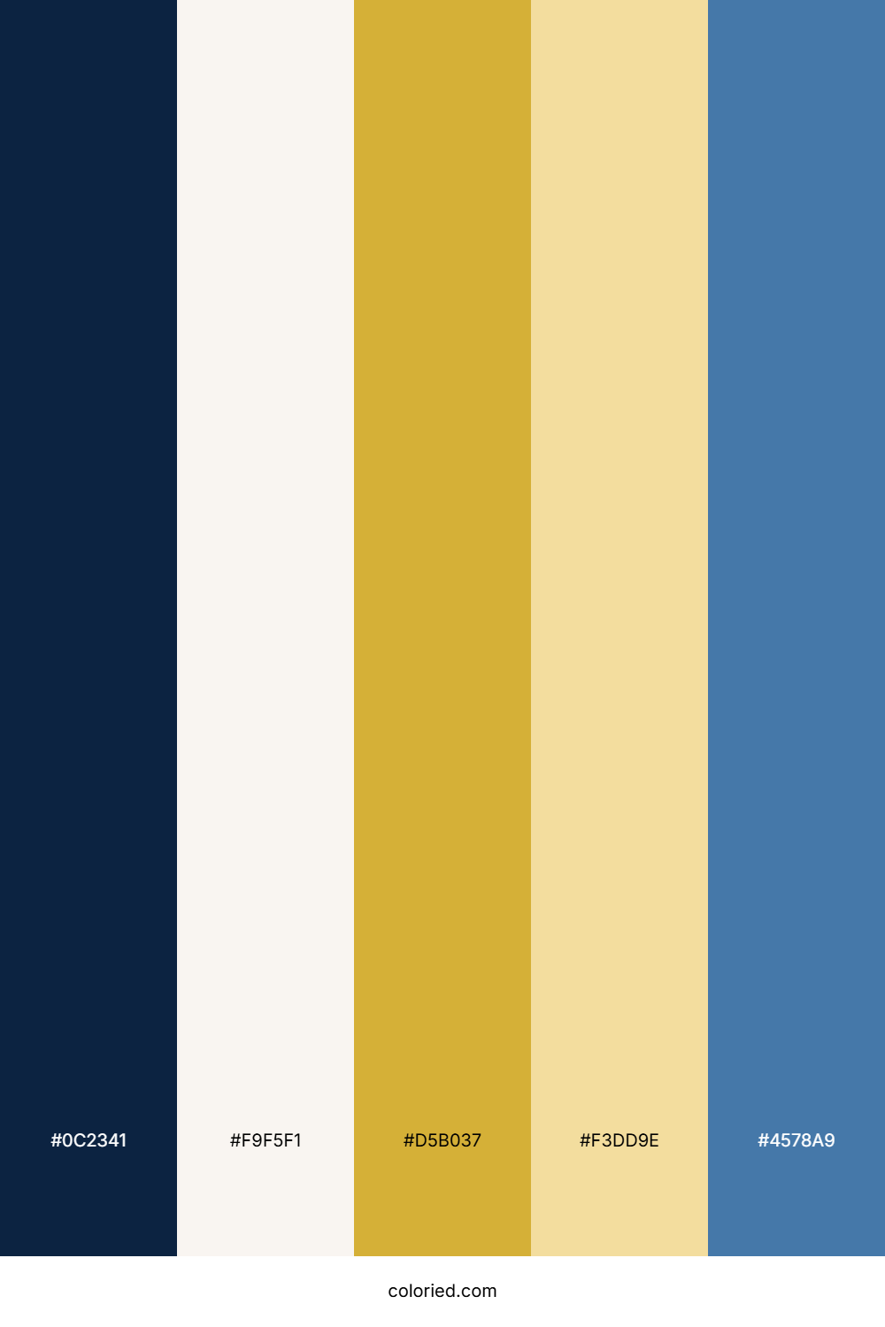 Midnight Gold Horizon Palette