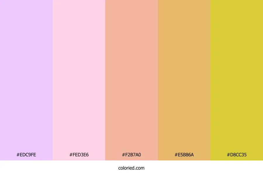 Midnight Ocean Flame Color Palette