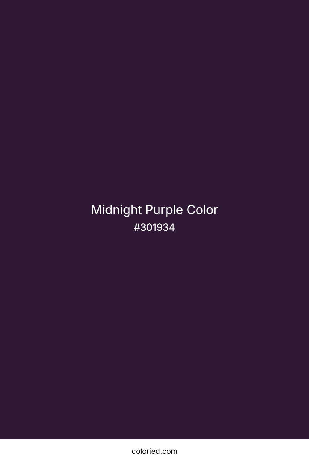Midnight Purple Color