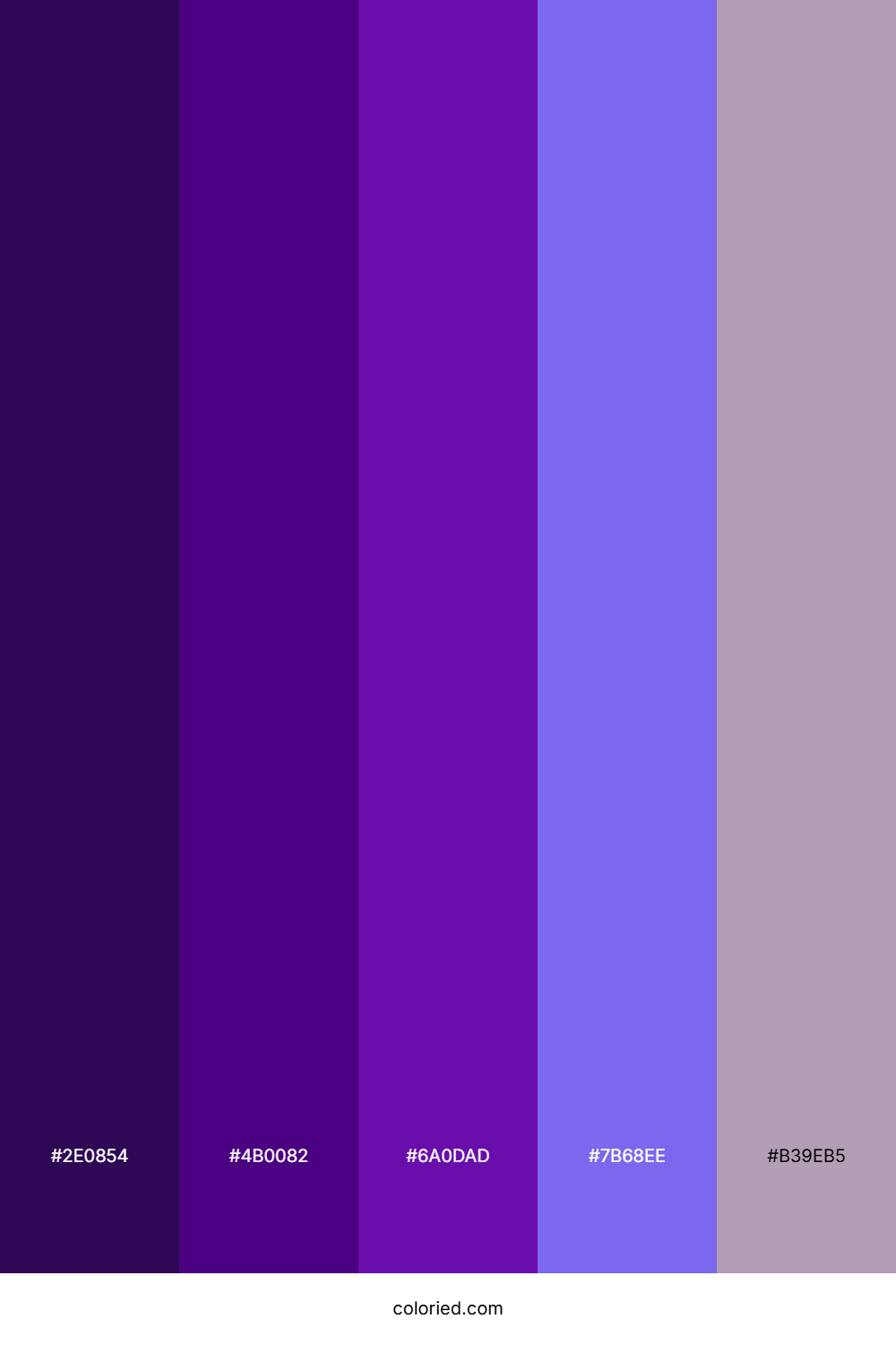 Midnight Violet Haze Palette