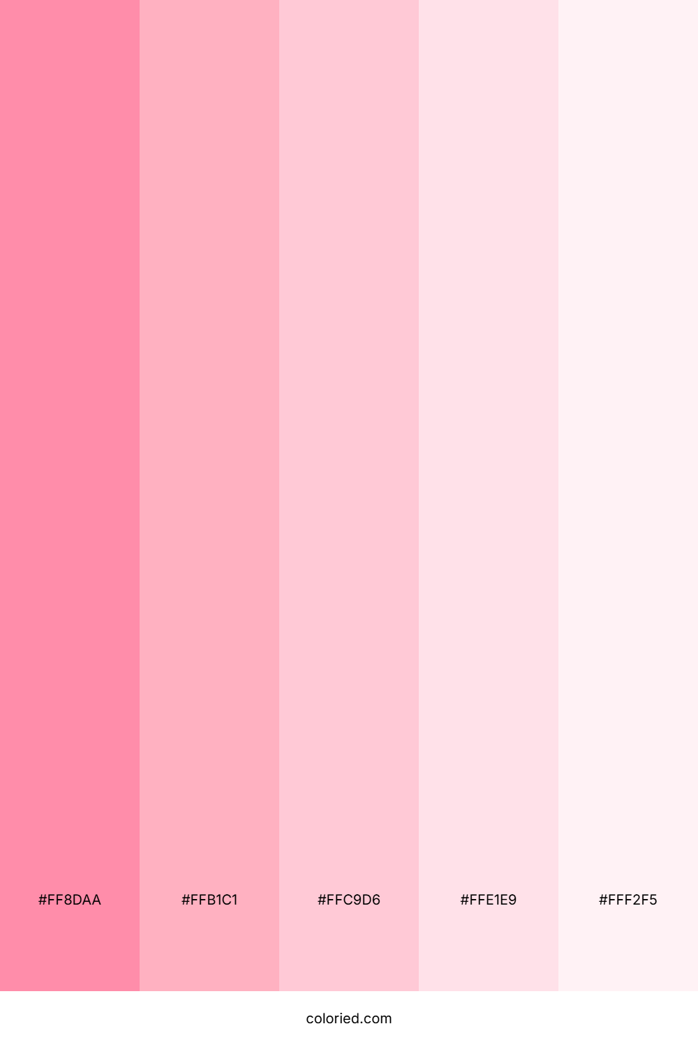 Millennial Pink Color Palette