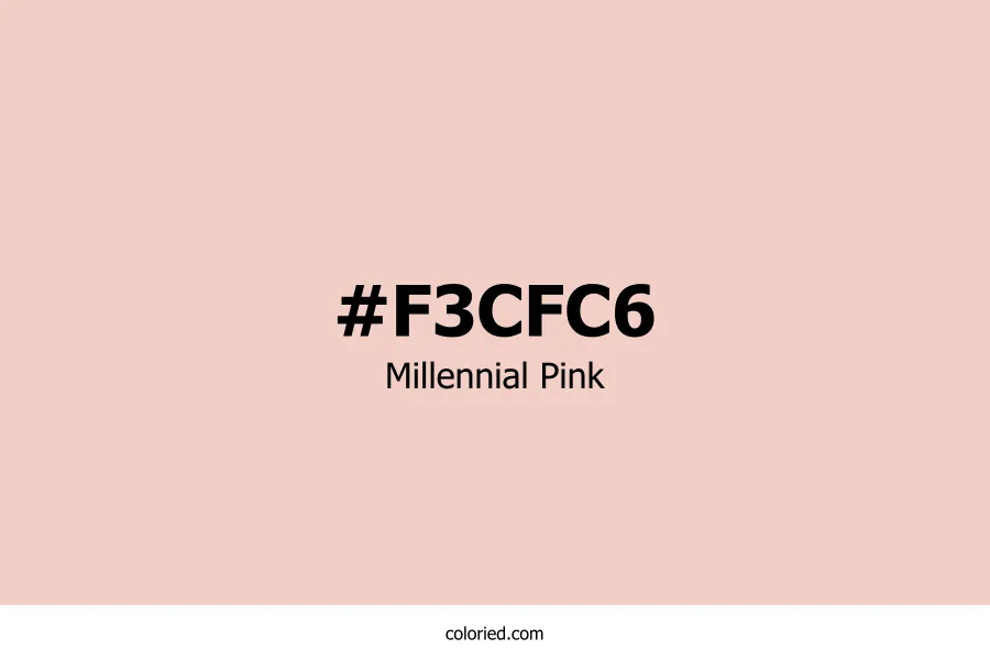 Millennial Pink Color