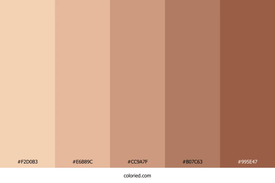 Minecraft Skin Palette Color Palette