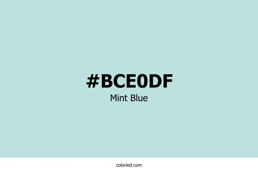 Mint Blue Color Hex Code