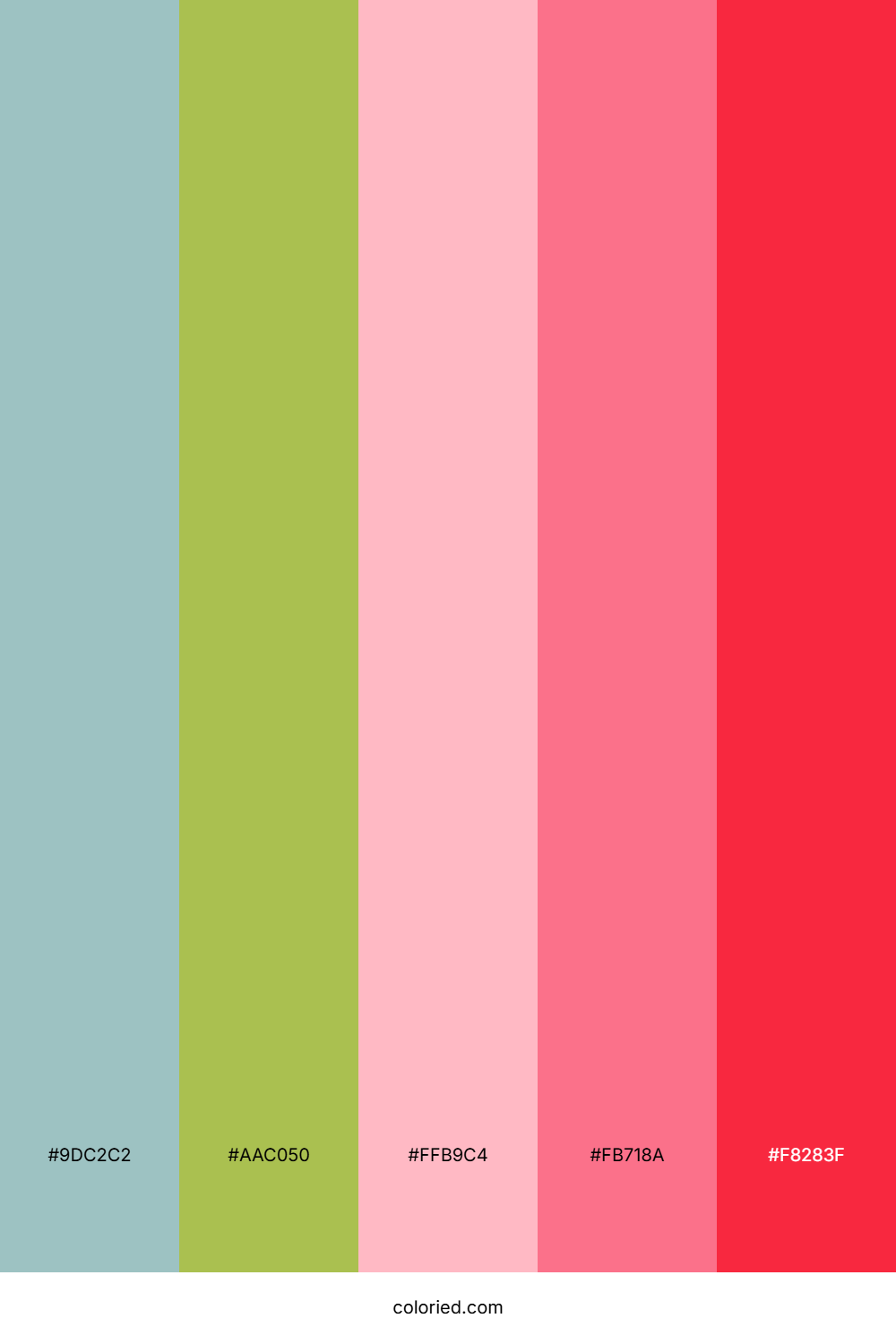 Mint Blush Summer Color Palette