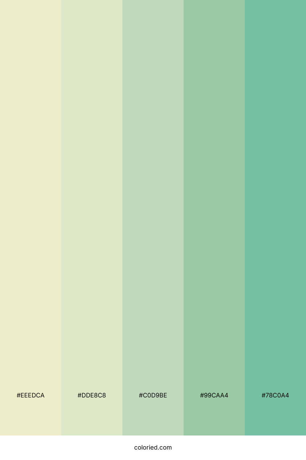 Mint Sage Drift Palette