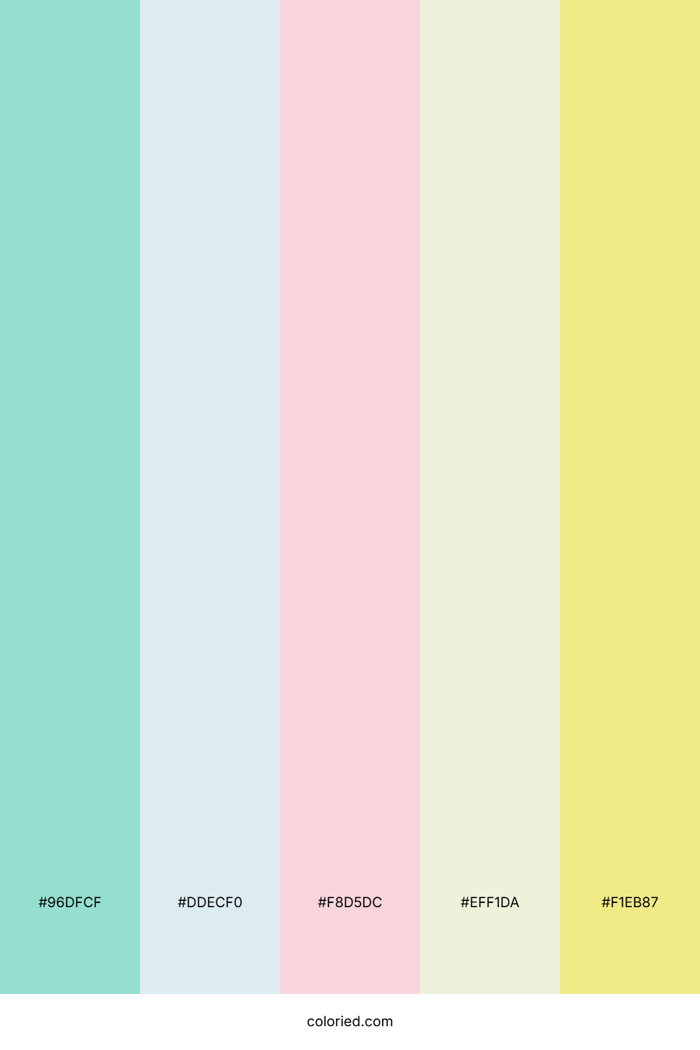 Mint Sorbet Color Palette