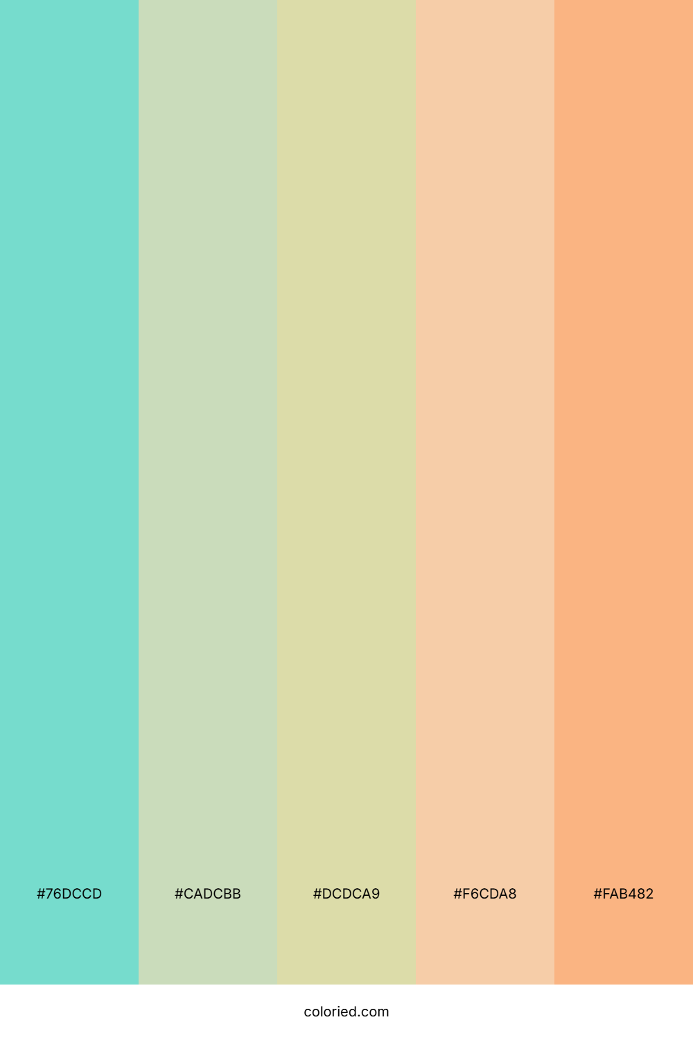 Minted Citrus Meadow Palette