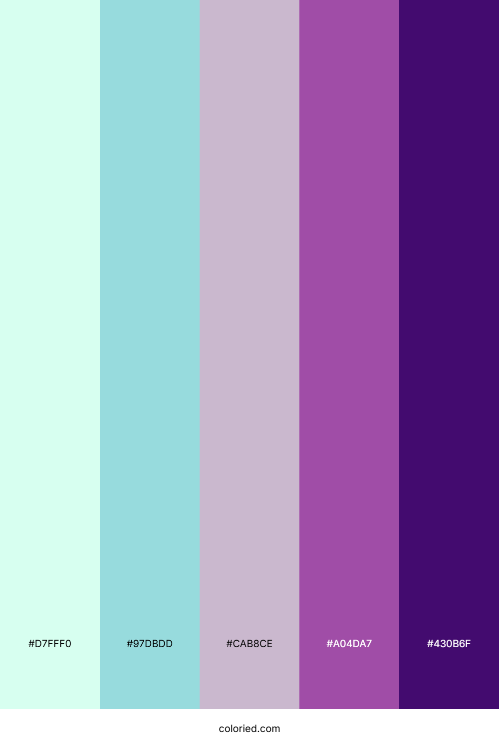 Minted Lavender Twilight Palette