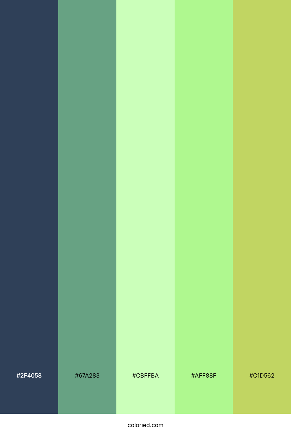 Minted Spring Meadow Color Palette
