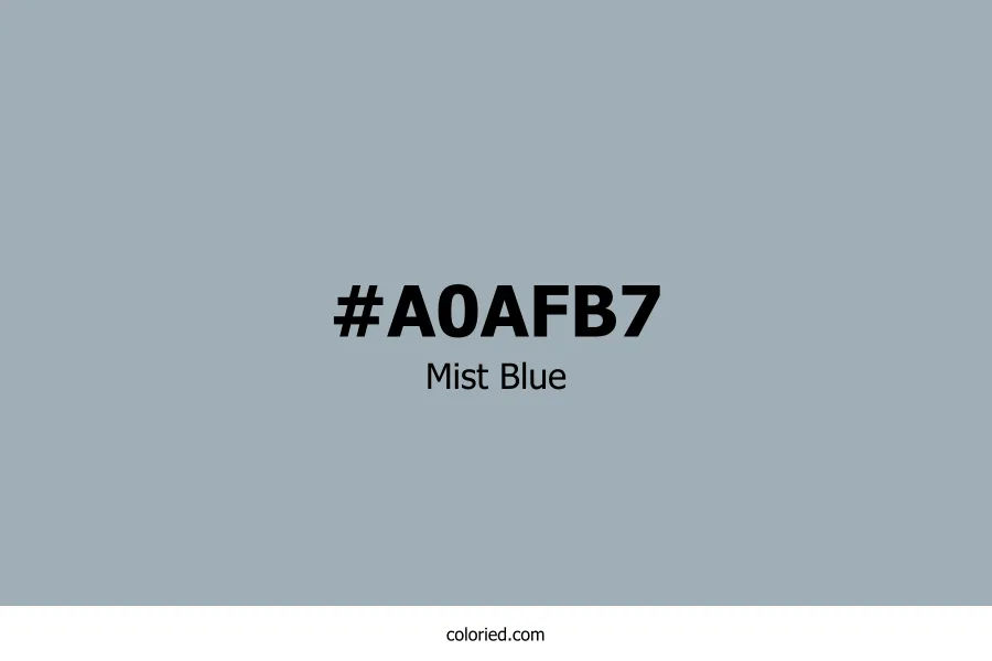 Mist Blue Color