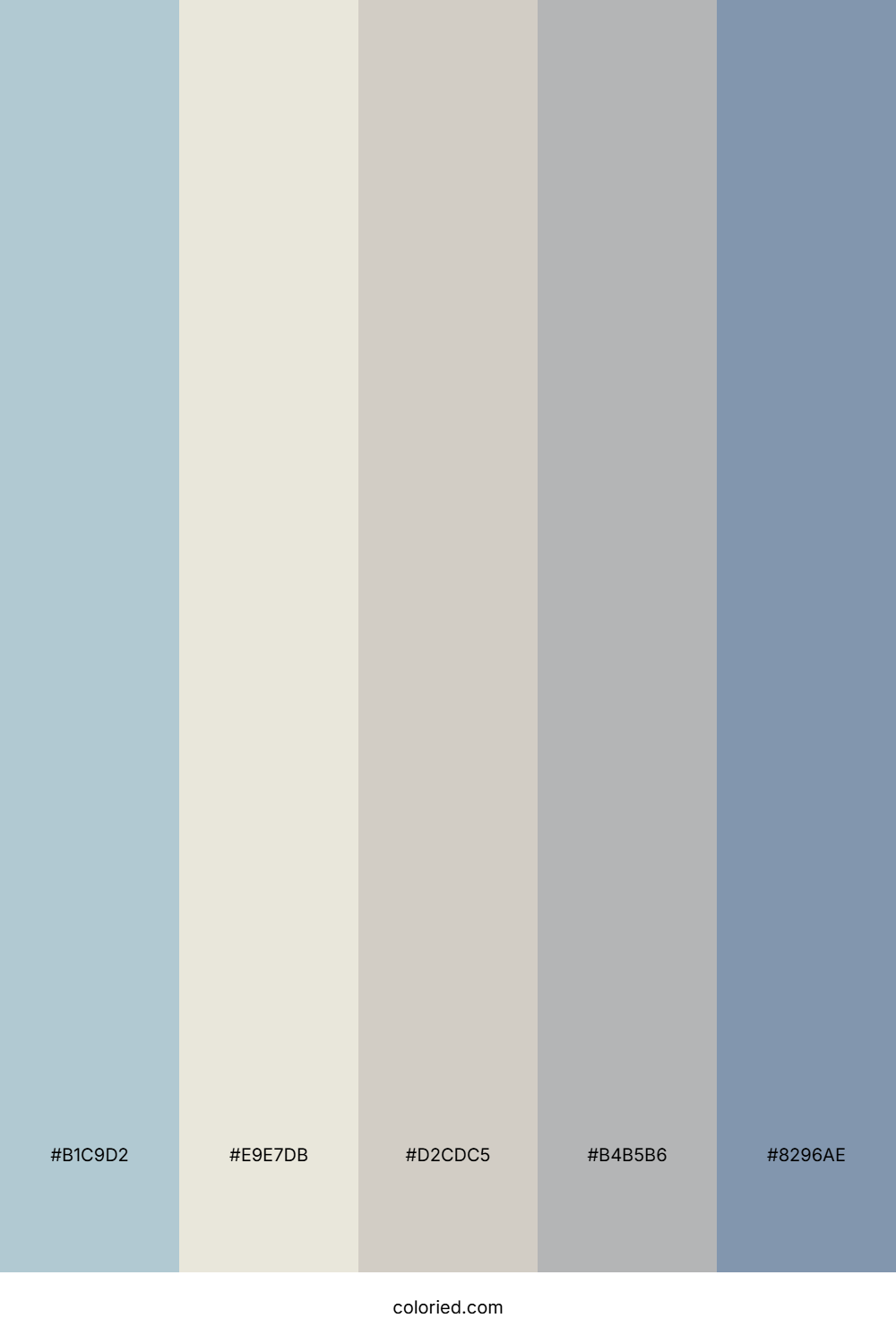Misty Morning Fog Palette