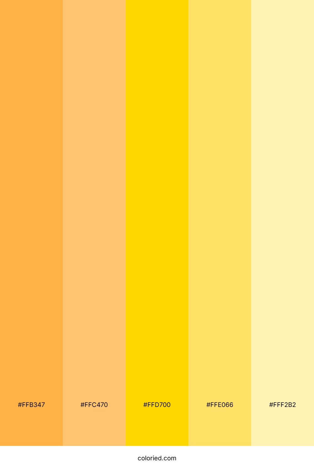 Mix Marigold Color Palette