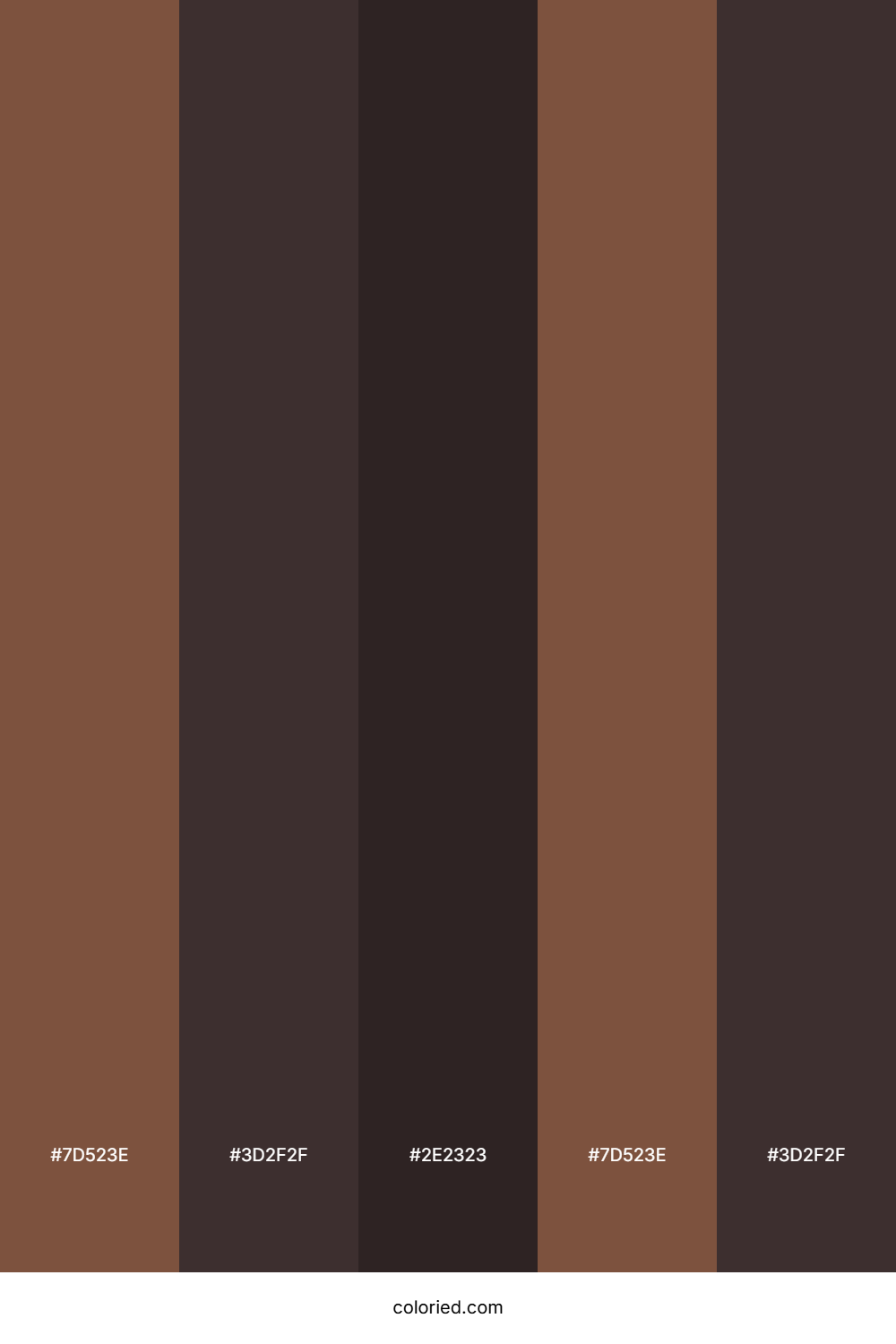 Mocha And Espresso Color Palette