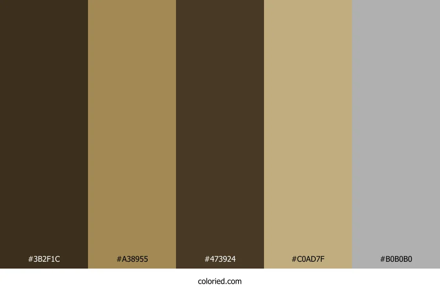 Mocha and Sandstone Color Palette
