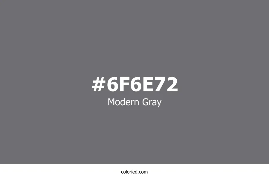 Modern Gray Color