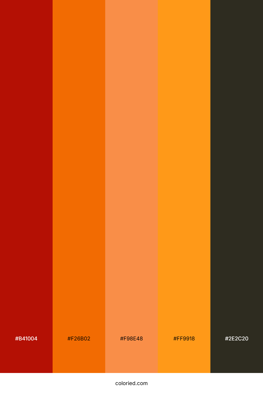 Molten Honey Path Color Palette
