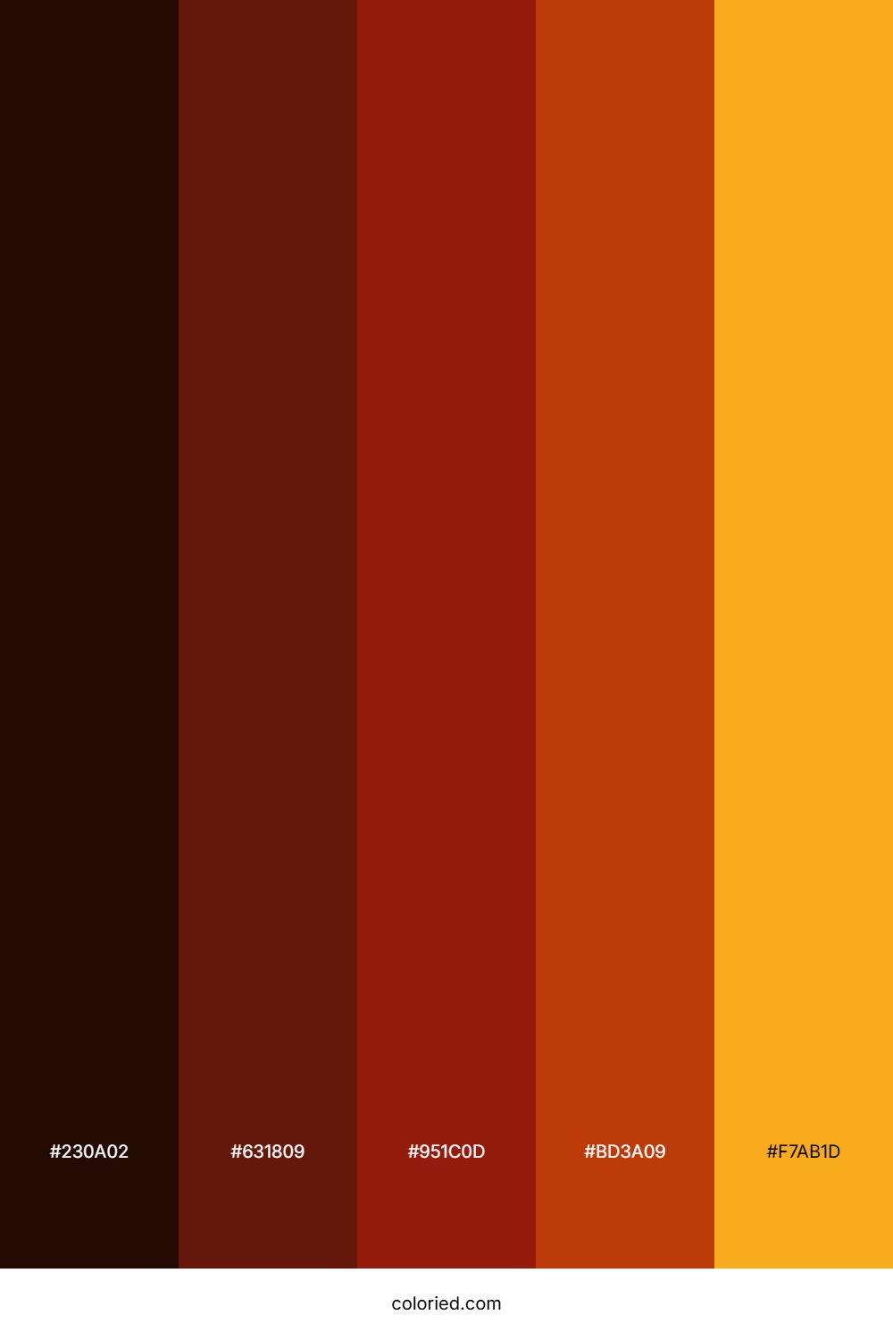 Molten Pumpkin Ember Color Palette