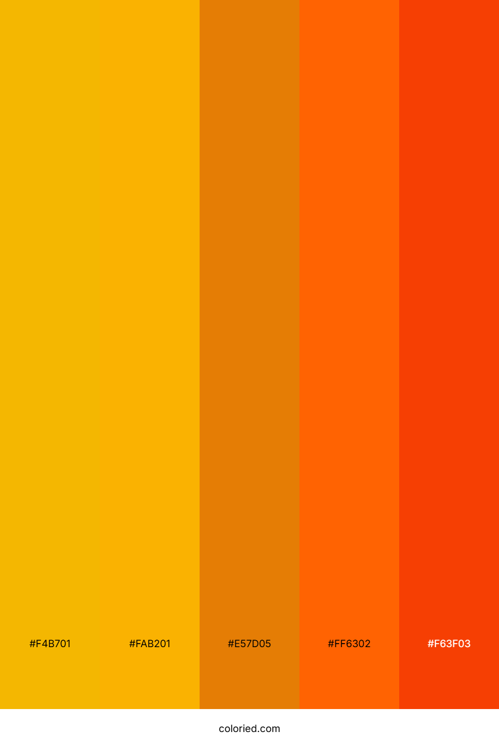 Molten Pumpkin Ritual Color Palette