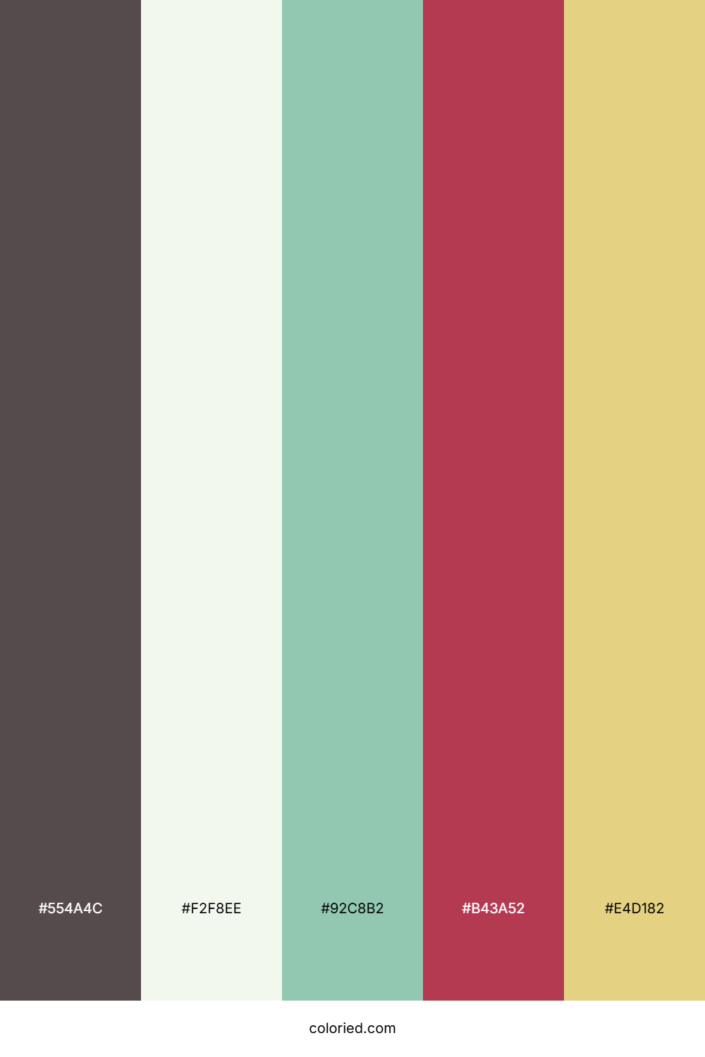 Moody Mint Forest Palette