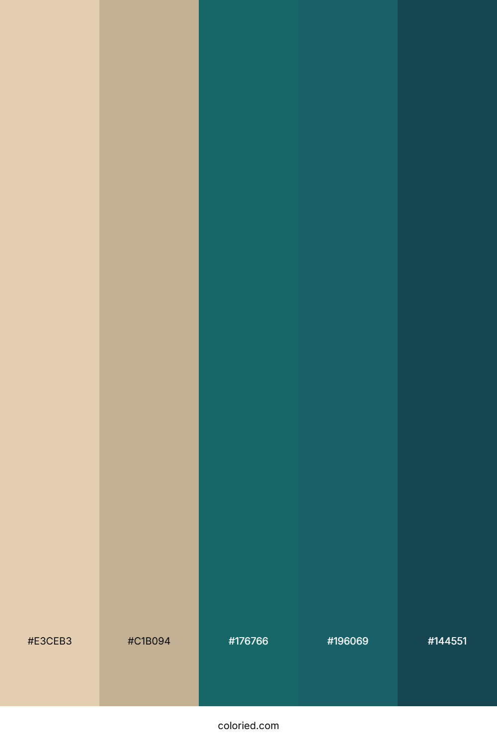 Moonlit Lagoon Dream Color Palette