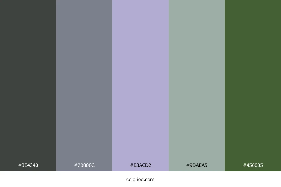 Moonlit Sage Retreat Color Palette