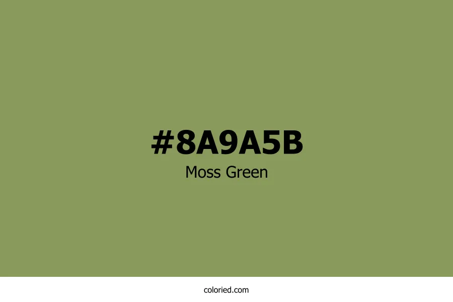 Moss Green Color Hex Code