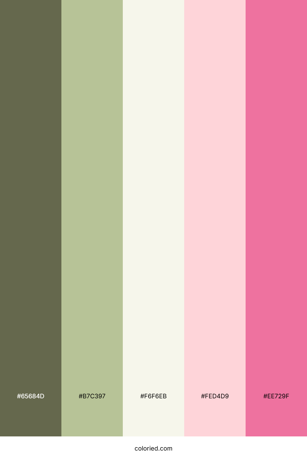 Mossy Blush Cream Palette
