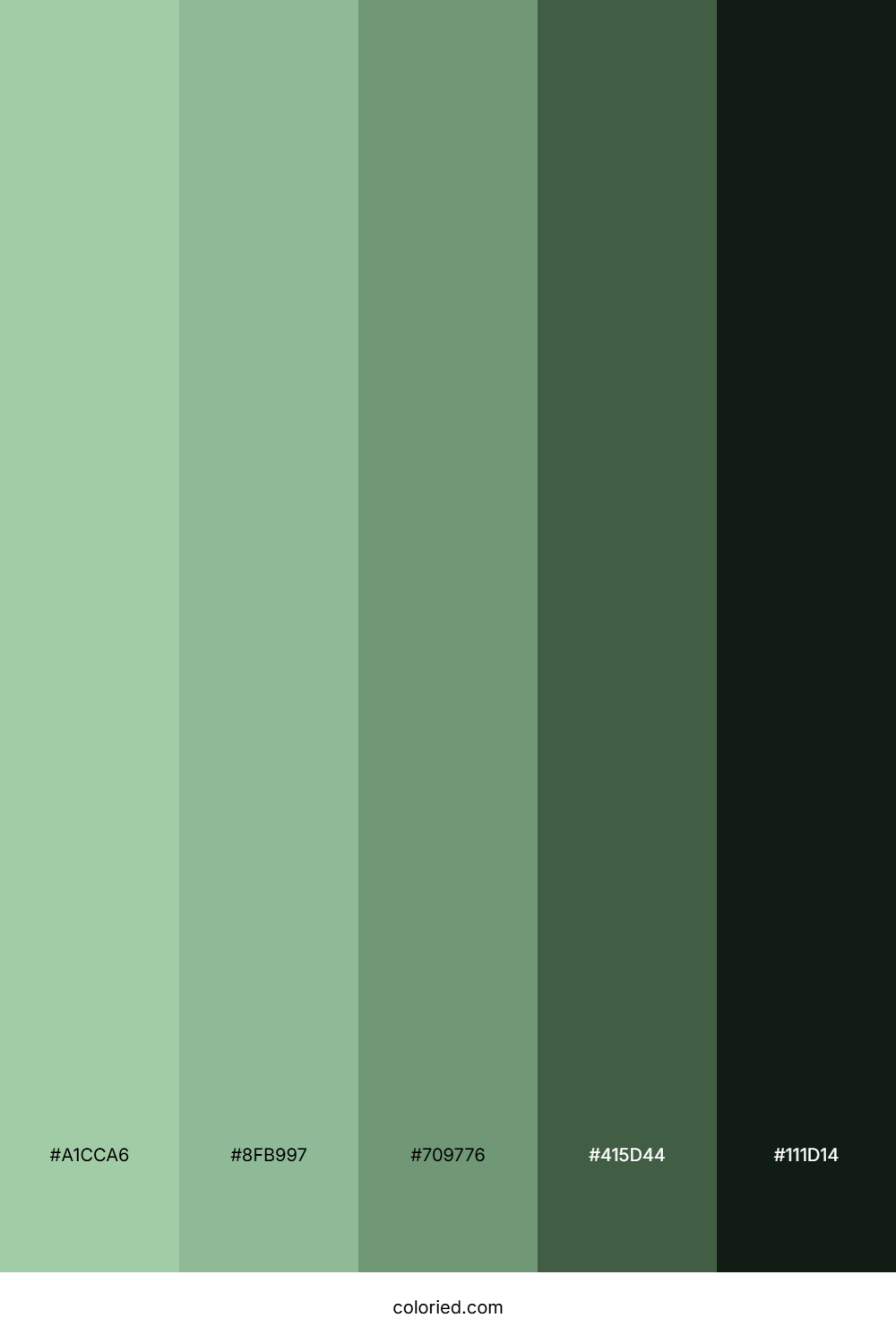 Mossy Forest Dew Palette