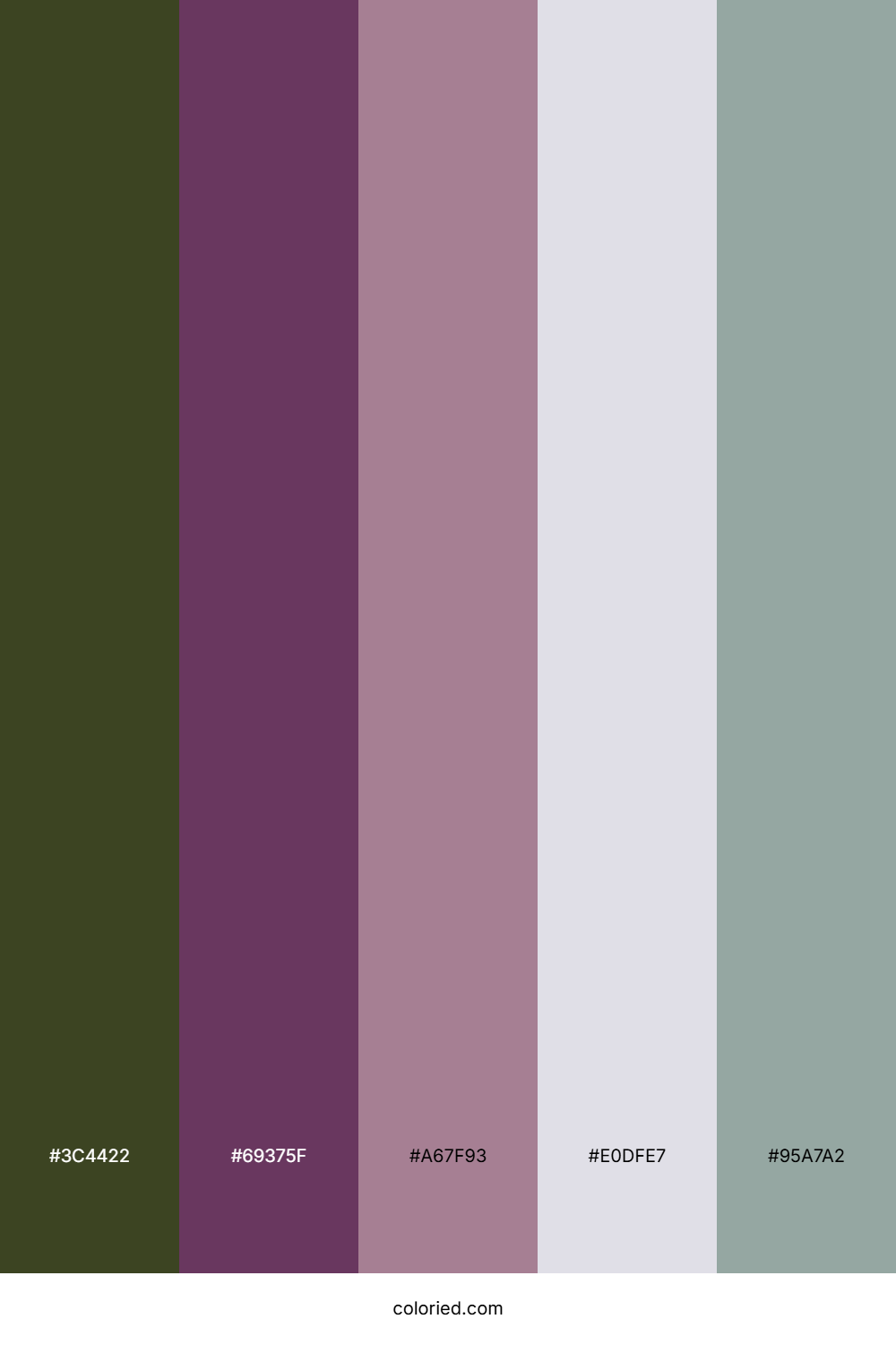 Mossy Plum Horizon Palette