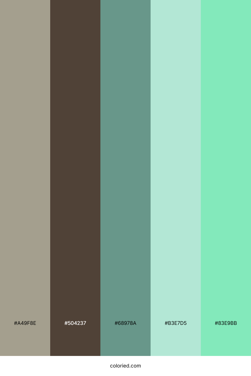 Mossy River Walk Palette