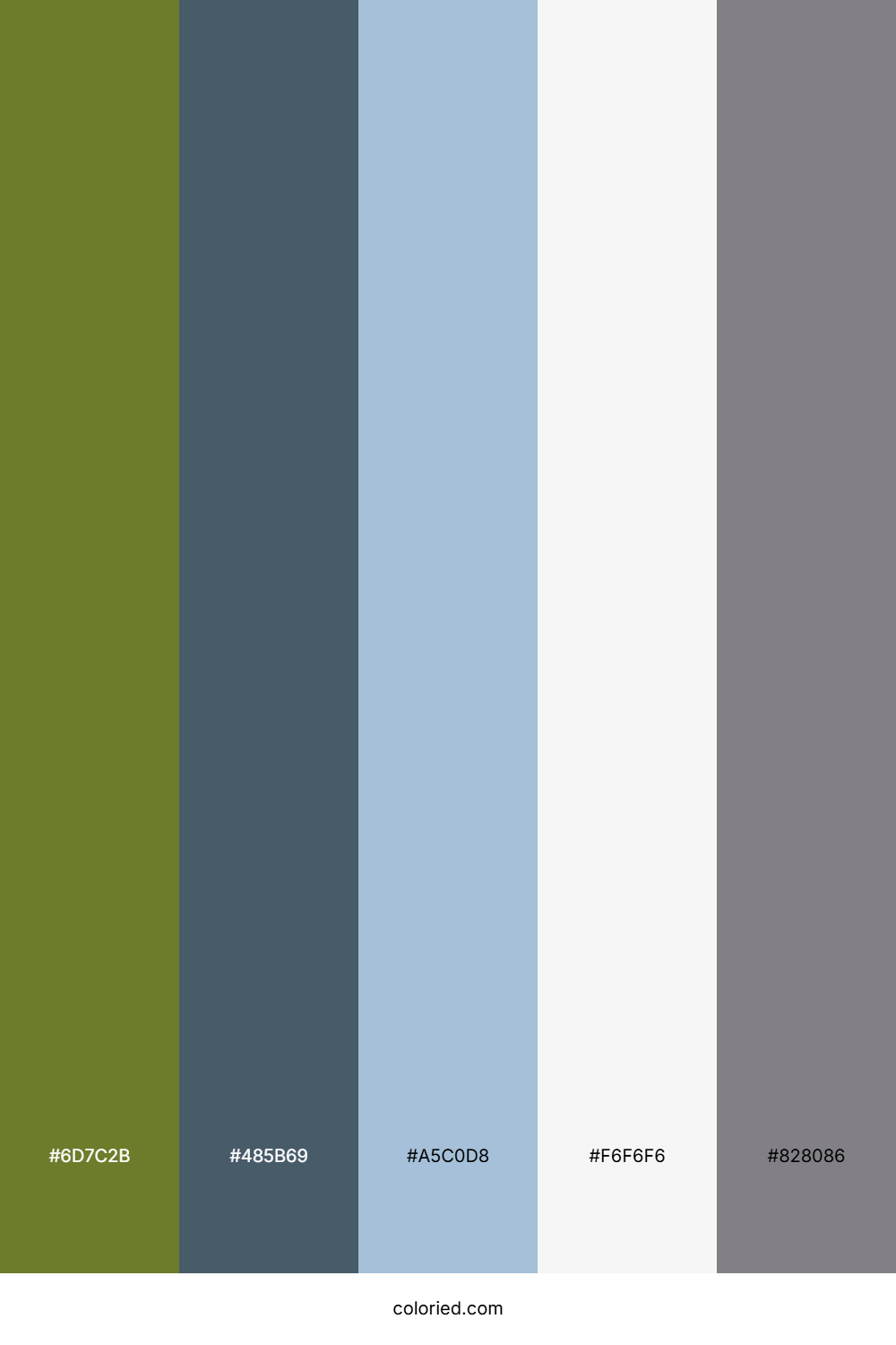 Mossy Teal Horizon Color Palette