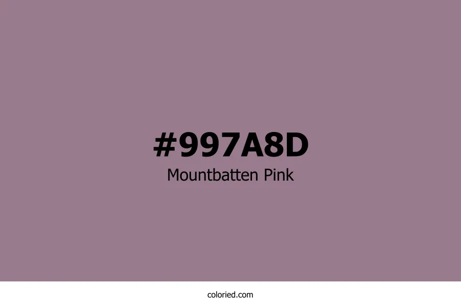 Mountbatten Pink Color