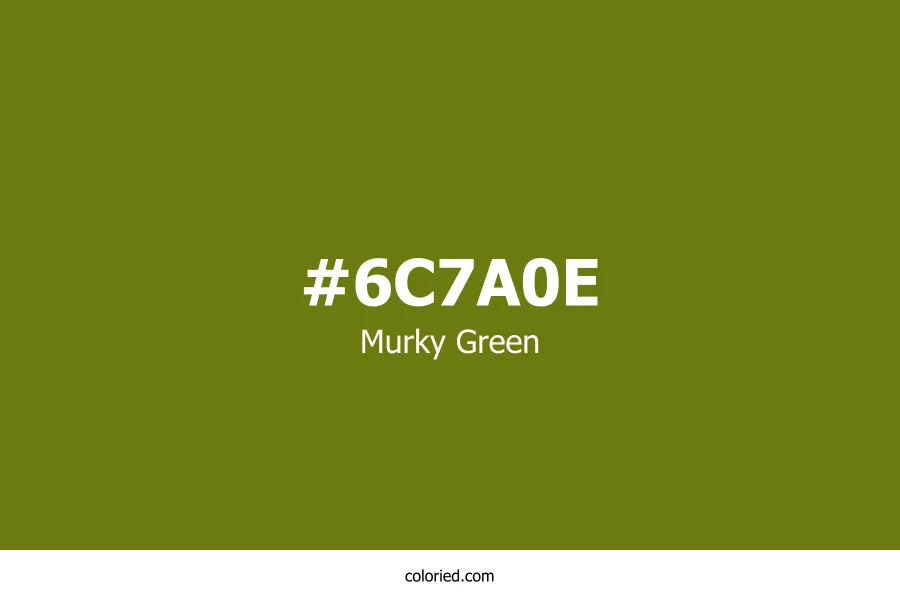Murky Green Color