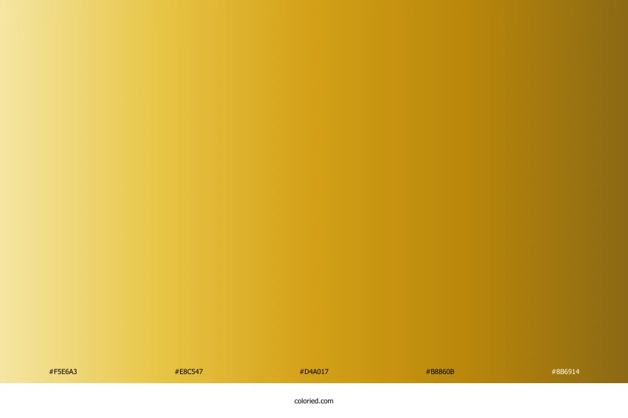 Mustard Yellow Gradient