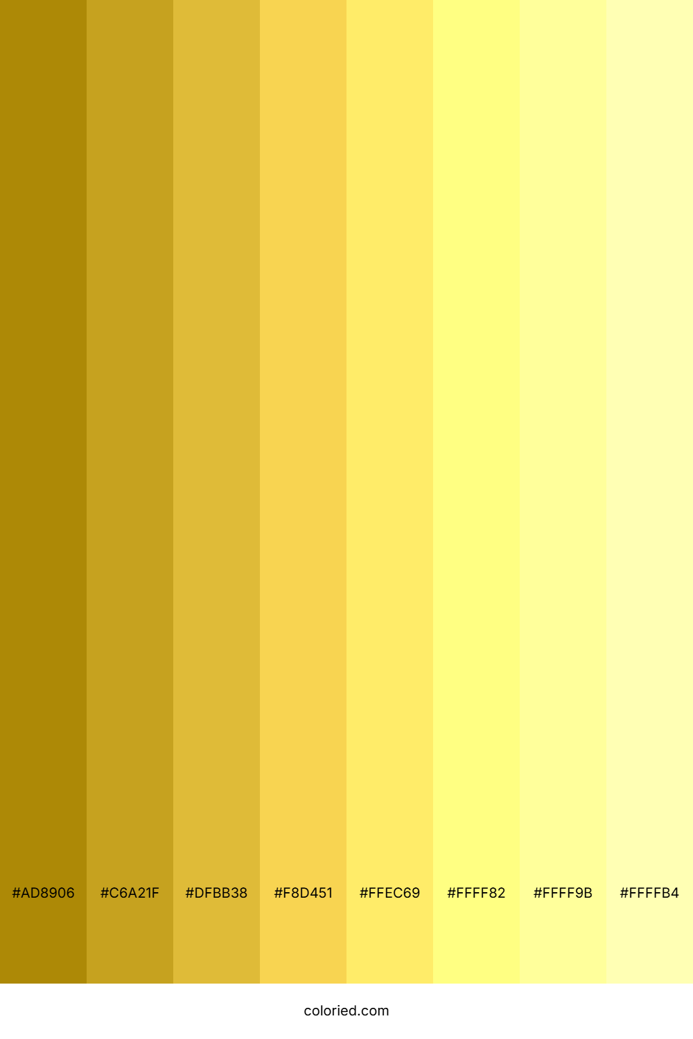 Mustard Yellow Shades