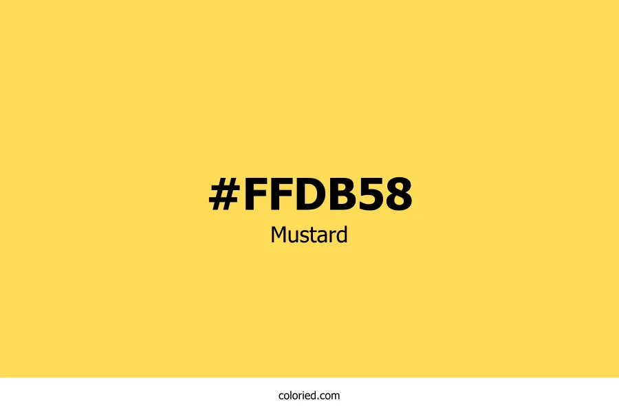 Mustard Color Hex Code
