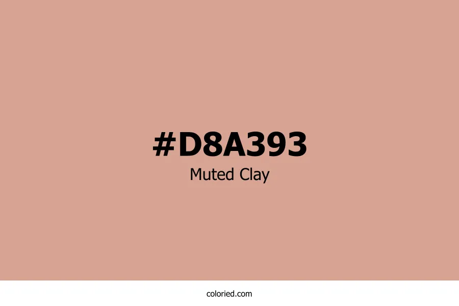 Muted Clay Color Hex Code