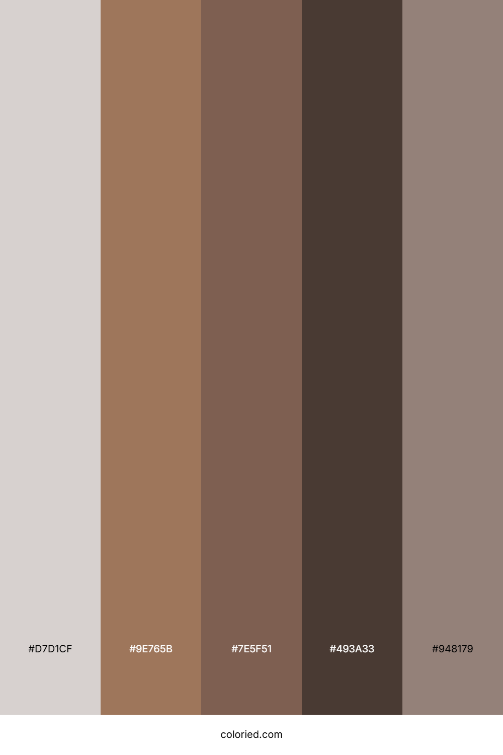 Muted Desert Twilight Color Palette