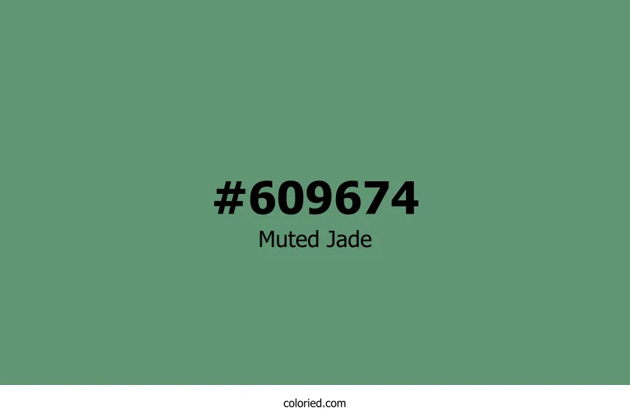 Muted Jade Color