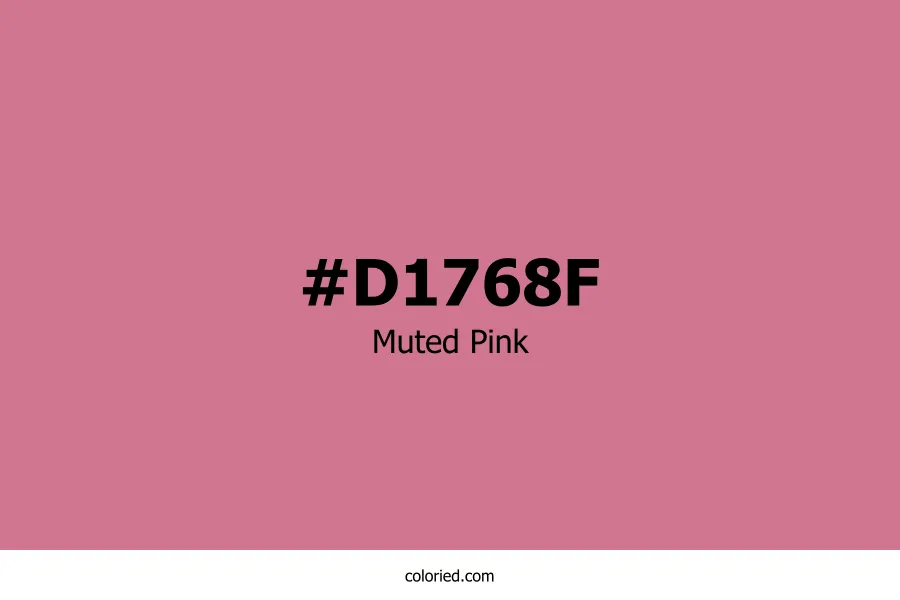 Muted Pink Color