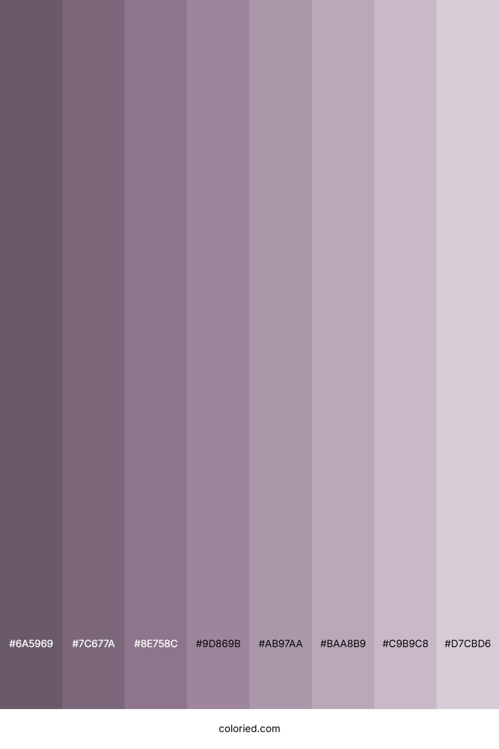 Muted Purple Shades