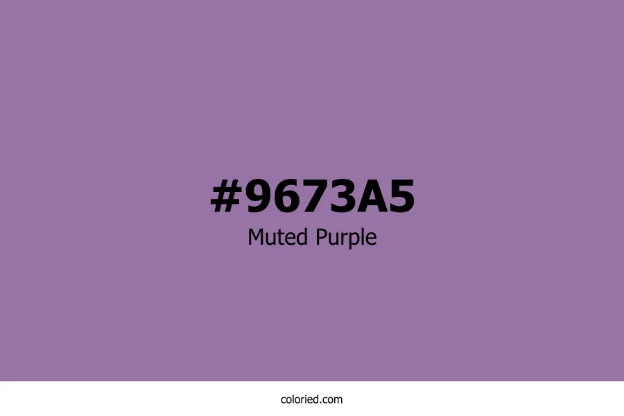 Muted Purple Color