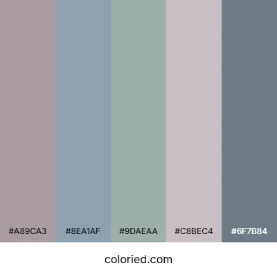 Muted Summer Color Palette
