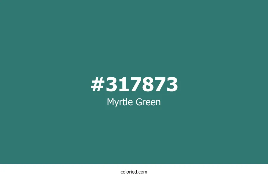 Myrtle Green Color