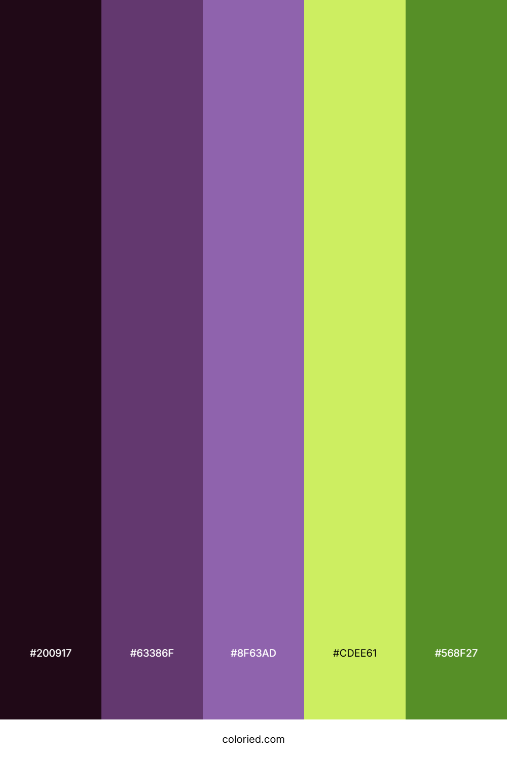 Mystic Grape Forest Palette