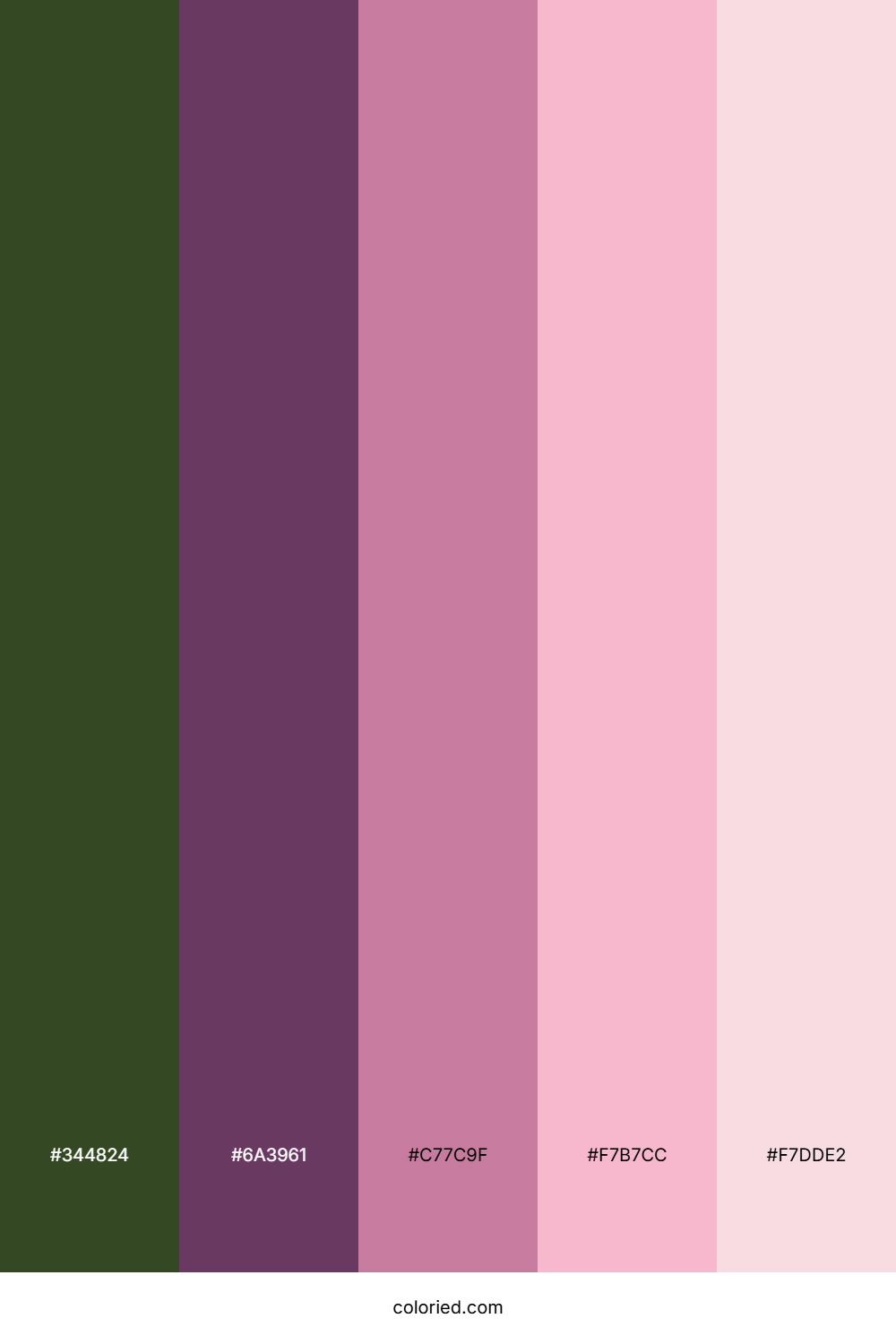 Mystic Rose Garden Palette