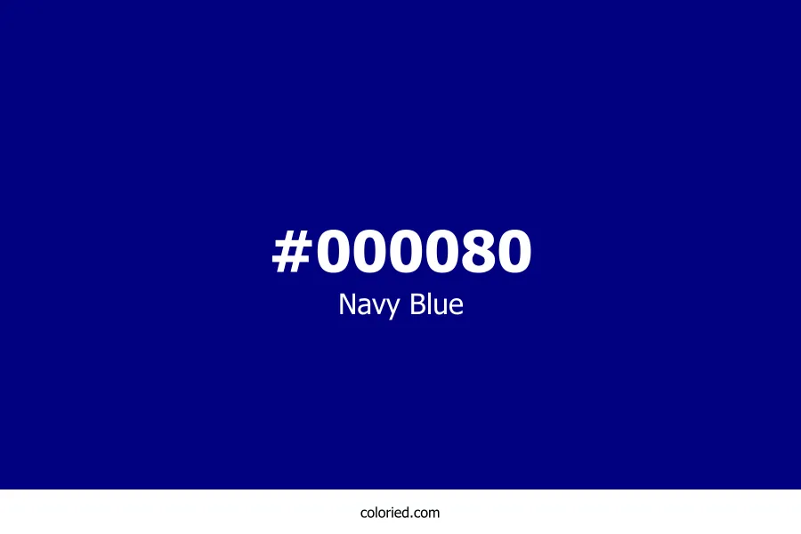 Navy Blue Color Hex Code