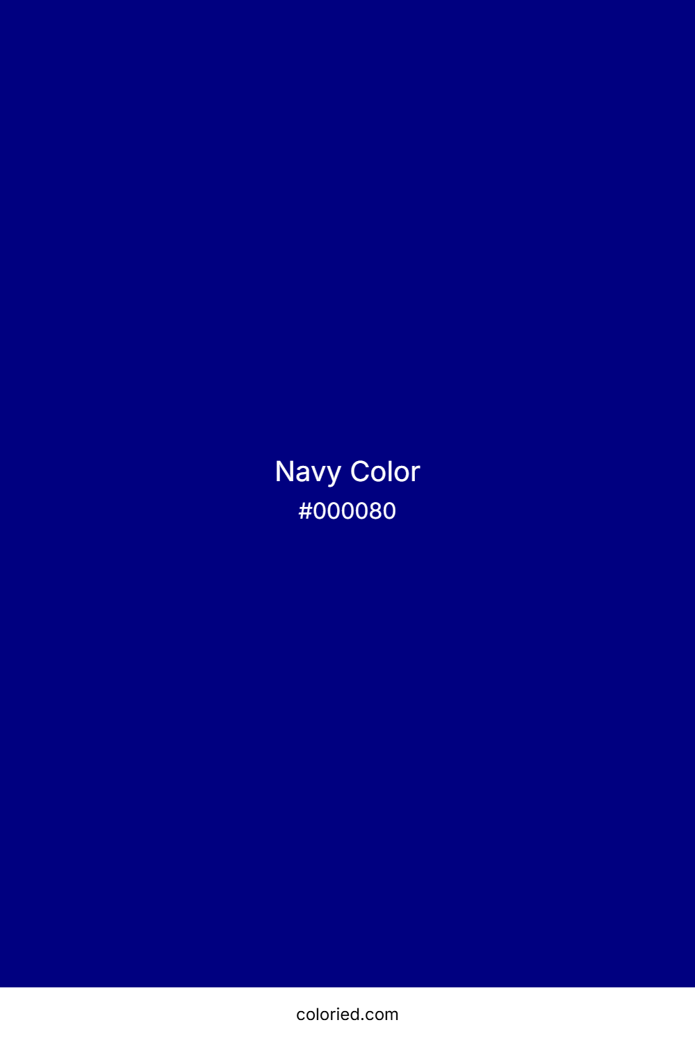 Navy Color